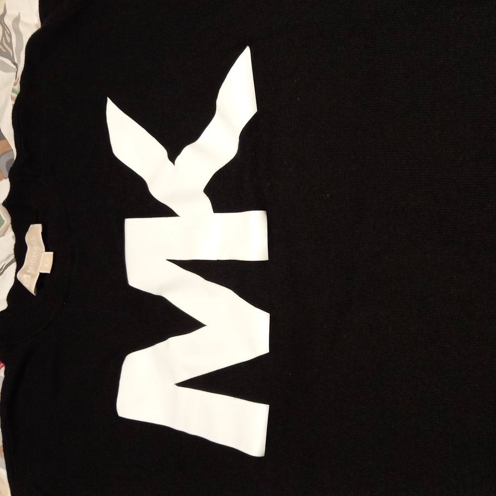 Michael Kors black and white sweater